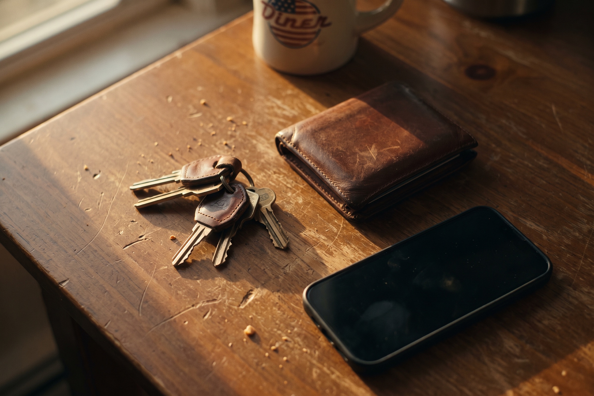Everyday banking at a kitchen table